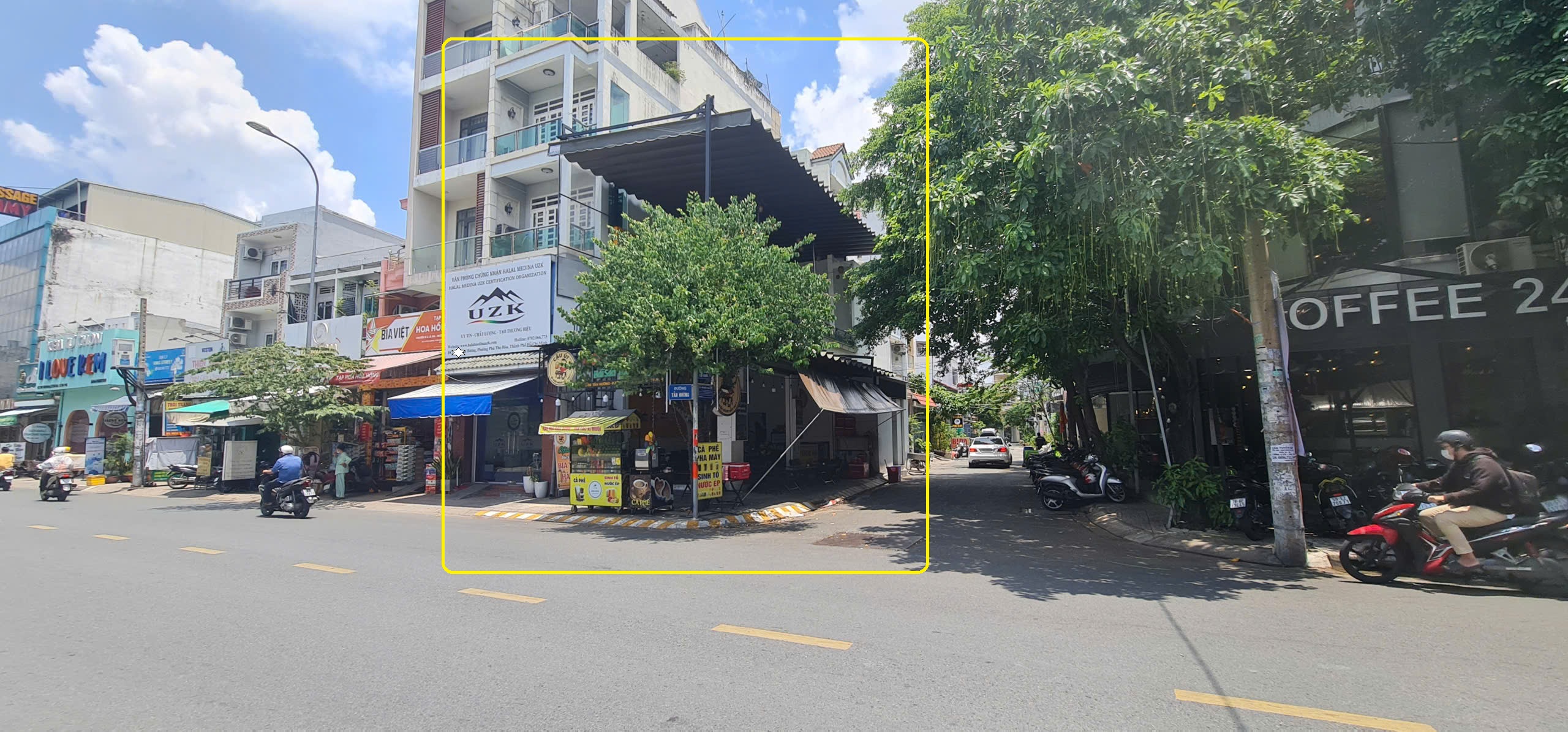 Cho thuê nhà 2 Mặt tiền Tân Hương 80m² - KHU DỊCH VỤ SẦM UẤT - GẦN NGÃ TƯ - Ảnh 1